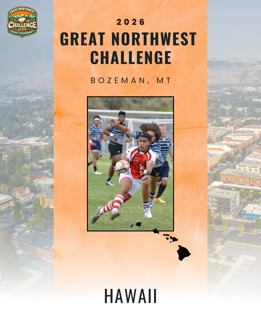 Hawaii commitment graphic for the 2026 Great Northwest Challenge